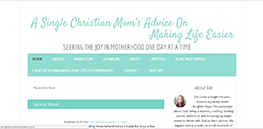 A
                Single Christian Mom's Advice on Making Life Easier